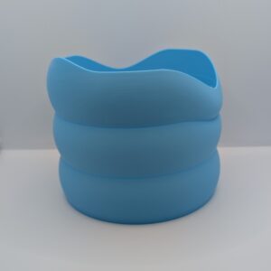 Plantepotte 13cm - Smeltet - Space Blue